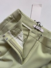 Edele Dorothee Schumacher Stoffhose Damen Hose Chino Pistazien N1, 34 Neu