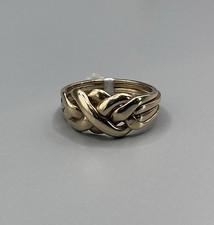 Puzzle-Ring 9 kt Gold Größe