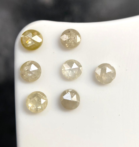 Natural diamond lot rund rose - rund,