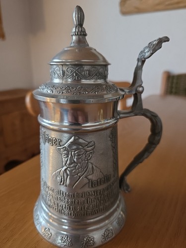 Deutscher zinnkrug mit - deutscher,