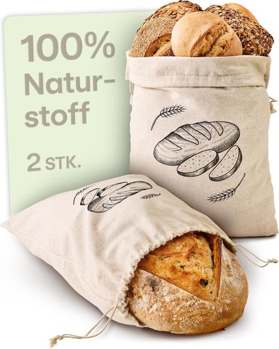 2er set brotbeutel - 2er,