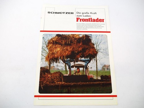 Original prospekt schmotzer - prospekt,