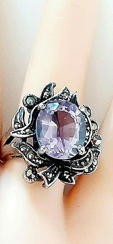Silber ring amethyst - ring, °