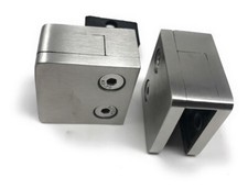 Edelstahl Glasklemme