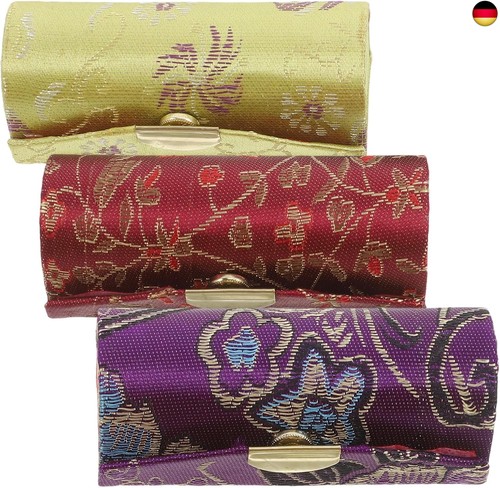 Lippenstift etui spiegel - lippenstift, 3er