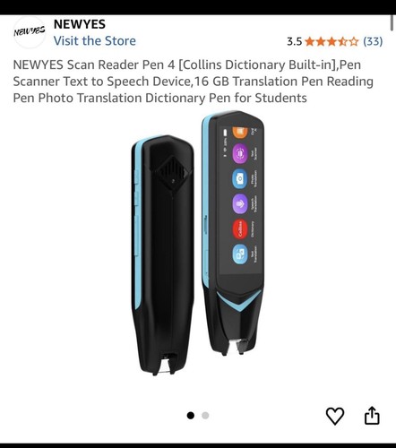 Newyes scan reader - newyes, pen