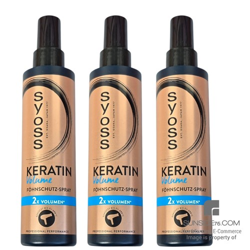 Syoss keratin volume - syoss/keratin, "volume"