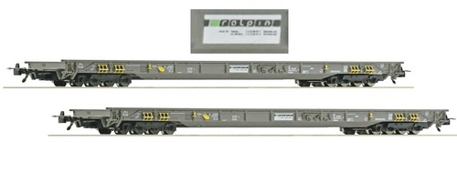 Roco ralpin niederflurwagen - 2x,