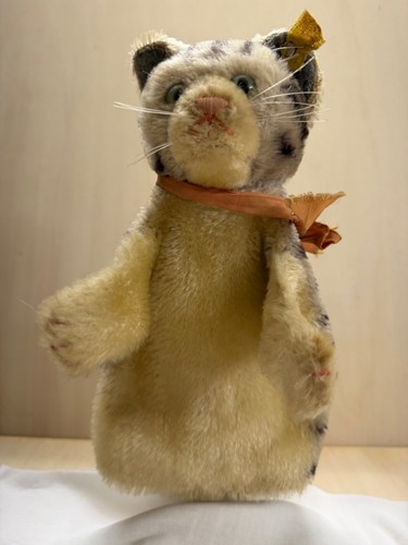 Steiff handpuppe katze vintage - steiff,