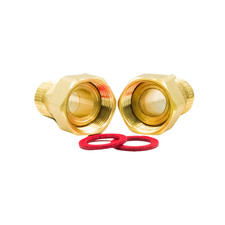 Messing Gewindefitting IG/AG Zoll Schraubfitting Heizung Sanitär Trinkwasser