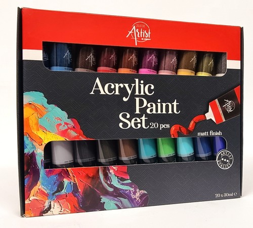 Acrylfarben set acryl - acrylfarben, 20
