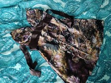 Satin nachthemd negligee - nachthemd,