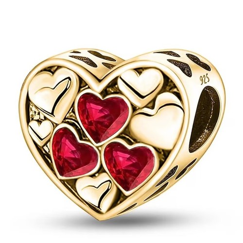 Charm anhänger herz 925 - ",