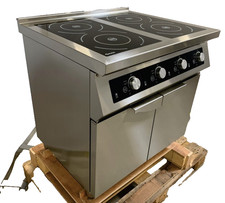 Bartscher Induktionsherd Induktionskochherd Elektroherd 4-Felder Platten Flächen