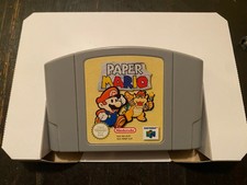 Nintendo 64 Paper Mario.  In gutem Zustand