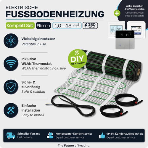Fußbodenheizung elektrische - fußbodenheizung,