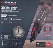 PARKSIDE Akku-Feinbohrschleifer PPFBSA 12 A1 Starterset mit Akku & Ladegerät NEU
