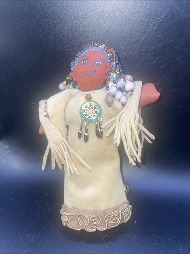 Vintage perlen puppe lakota - perlen,