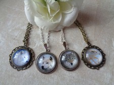  Halskette Anhänger Cabochon