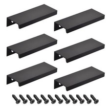 6Stk Kantengriff 80mm x 32mm