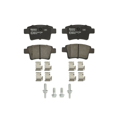Bremsbelagsatz bosch 986 494 - bremsbelagsatz, 0