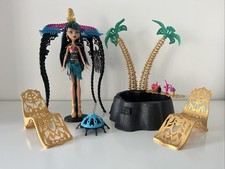 MONSTER HIGH FIGUR 2008, 13 WÜNSCHE CLEO DE NILE WÜSTENOASE, MATTEL
