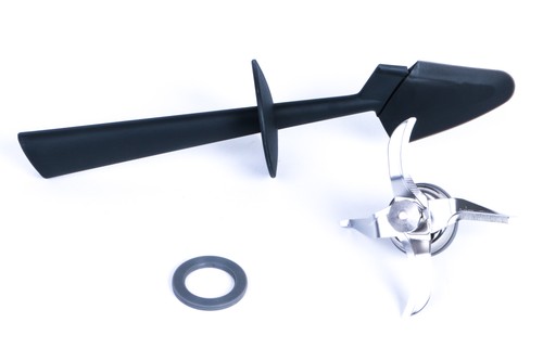 Spatel und ersatz messer mit - und,