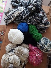 Wollpaket Konvolut-Wolle, Wollreste