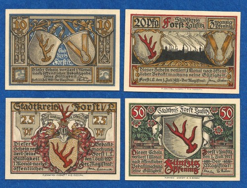 321 notgeld stadt forst - 05,