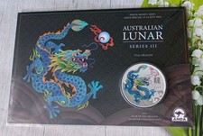 Silber Lunar III Drache