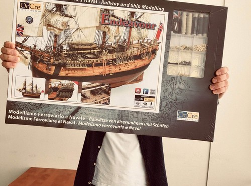 Occre hms endeavour 54 - endeavour, 1:54