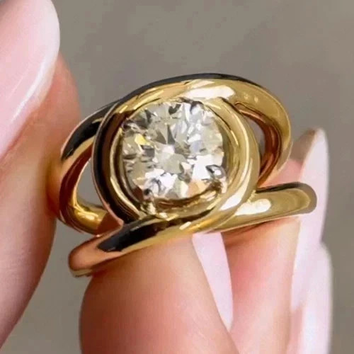 Karat rundschliff - 3,