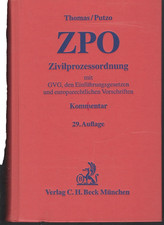 Thomas/Putzo Kommentar : ZPO