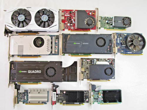 11x grafikkarten pci express - grafikkarten, pci-express