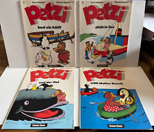 Petzi Comic Alben Nr. 1 - 4