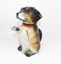 Alte Dackel Figurenkanne