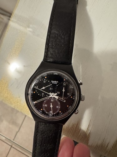 Swatch uhr chrono 1990 schwarz - 1990,