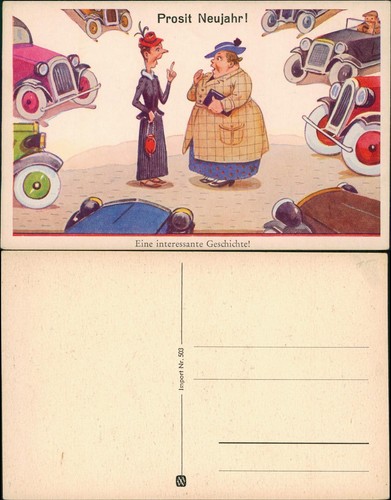 Scherzkarte neujahr sylvester - scherzkarte,