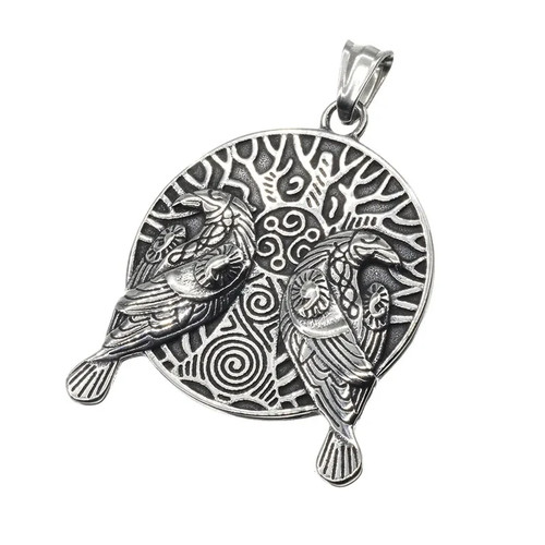 Odins raben anhänger amulett - raben,