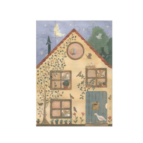 Puzzlespiel kaninchenhaus - kaninchenhaus, 24