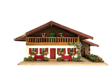 RS Modell Rudolf Spitaler 6462, Fertigmodell Bauernhaus aus den 50er Jahren