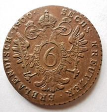 Österreich 6 Kreuzer 1800