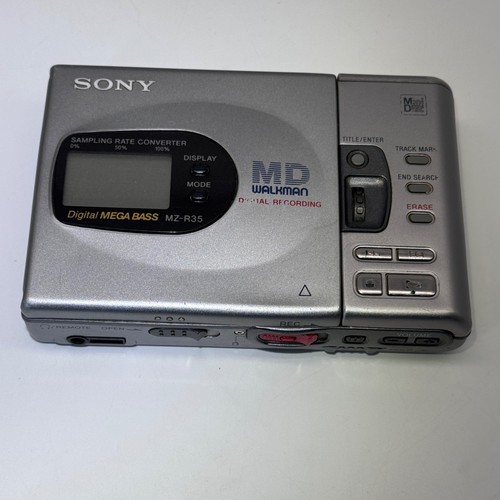 Sony r35 tragbarer minidisc - sony,