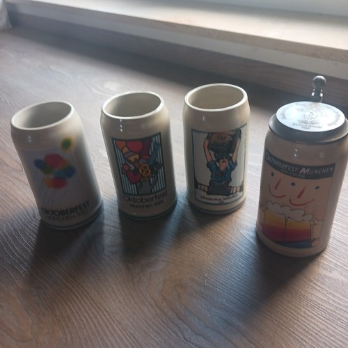 Oktoberfestkrug konvolut 1981 - konvolut,