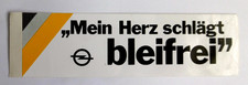 Werbe-Aufkleber Opel Mein Herz