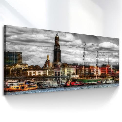 Leinwand bild hamburg - leinwand,