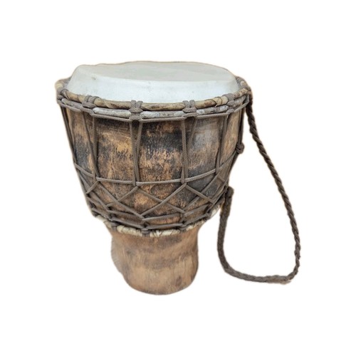 Vintage afrikanische trommel - vintage,