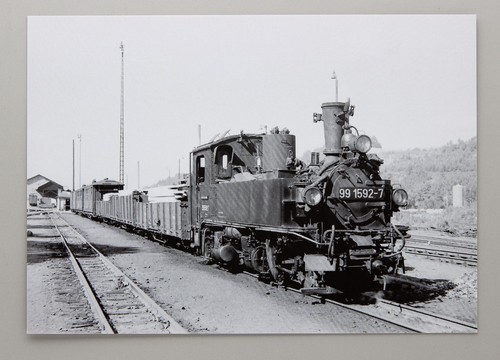 Postkarte dampflokomotive 99 - -,