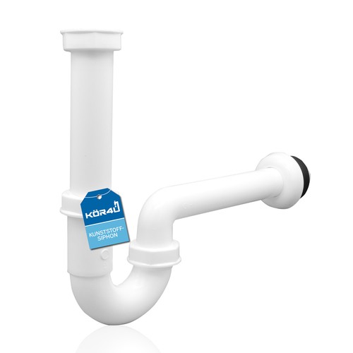 Kör4u kunststoff siphon - kunststoff,