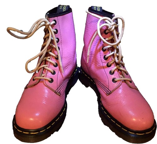 Martens 1460 pink wrinkly - martens,